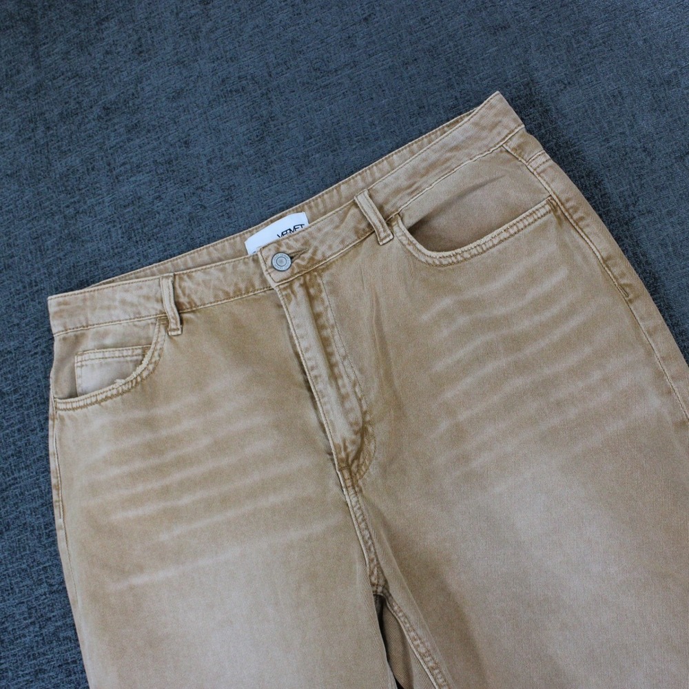 Vervet Los Angeles Distressed Wide Leg Jeans